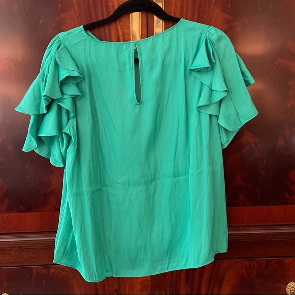 Lilly Ruffle Emerald Green π π - Picture 4 of 5